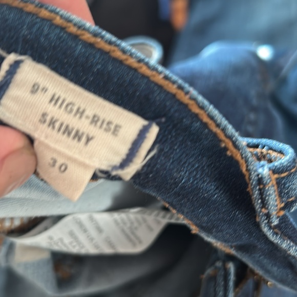 Madewell Dark Blue Skinny Jeans - Picture 3 of 6